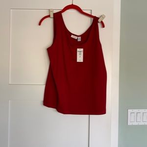 Chico’s red tank NWT